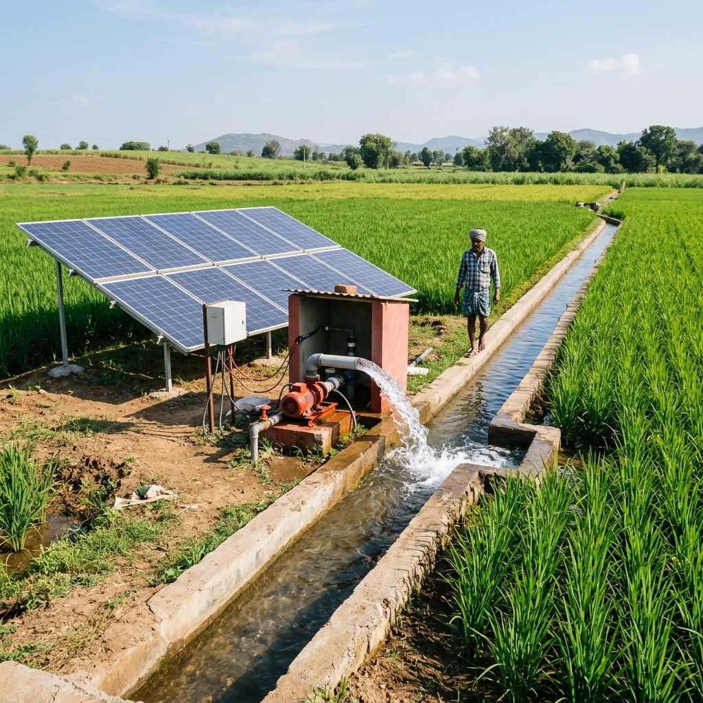 Agricultural Solar Water Pump