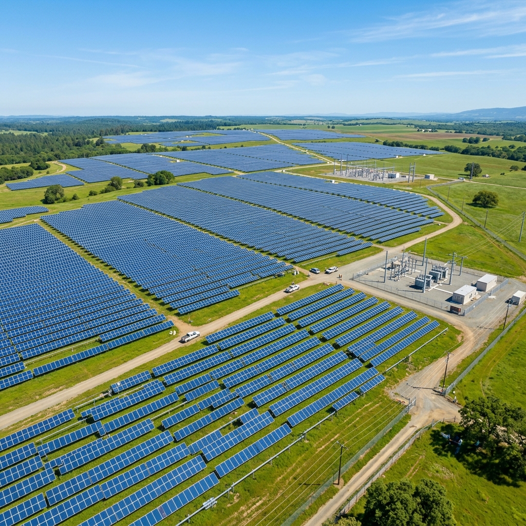 Industrial Solar Farm